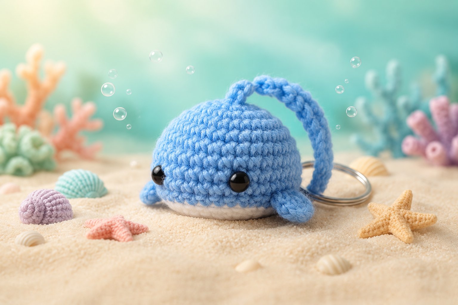 🐳 Porte-clés Baleine