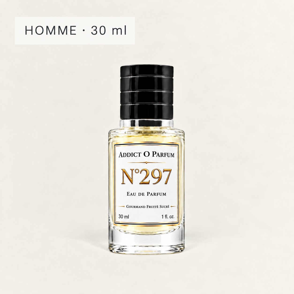 Le Mâle Elixir nous a inspiré le parfum n°297 pour homme